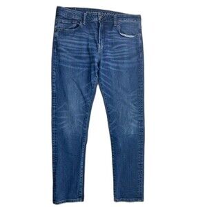 American Eagle Size 36x32 (Actual Inseam 30.5) Men Jeans Athletic Skinny Stretch